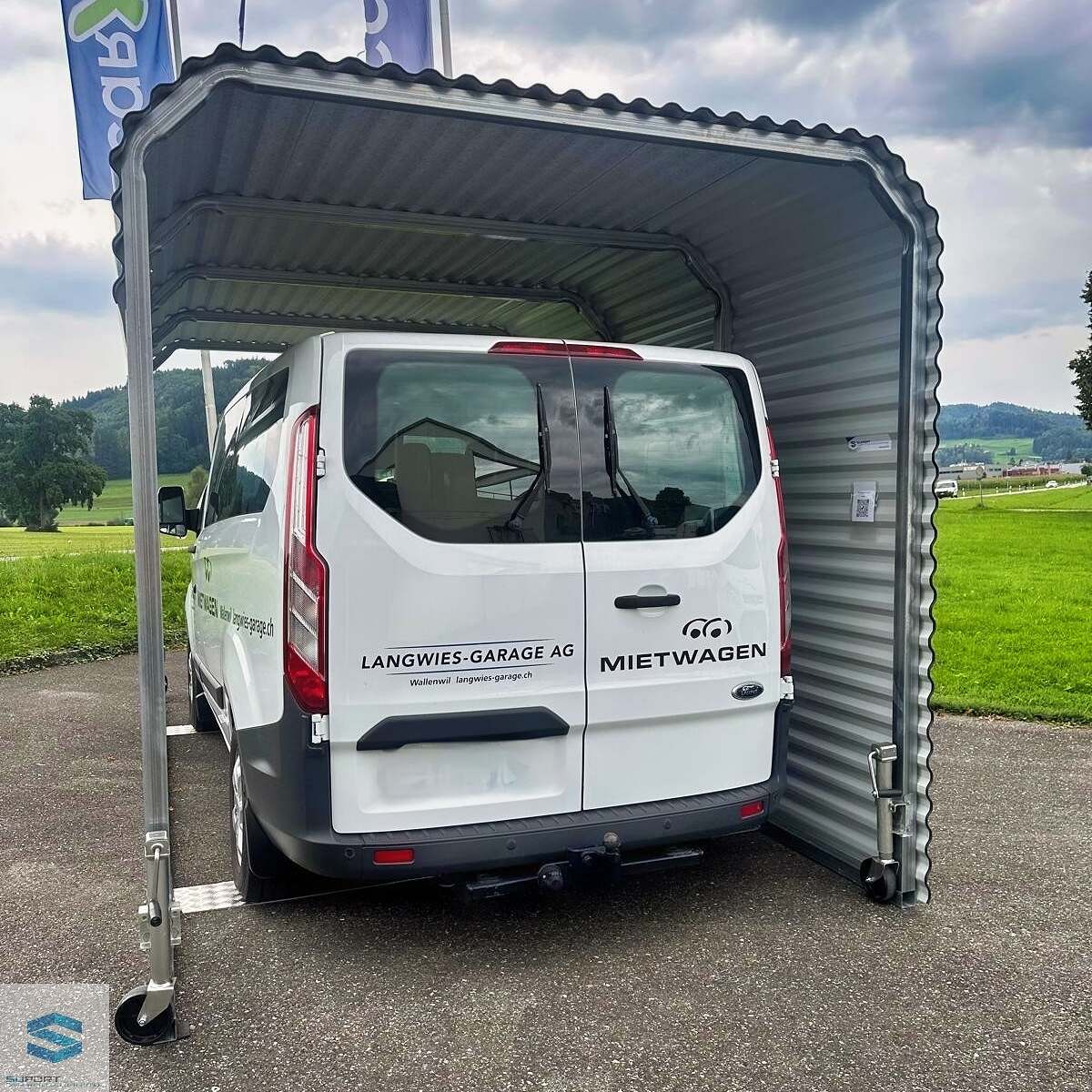 Mietunterstand-Classic-Anthrazit